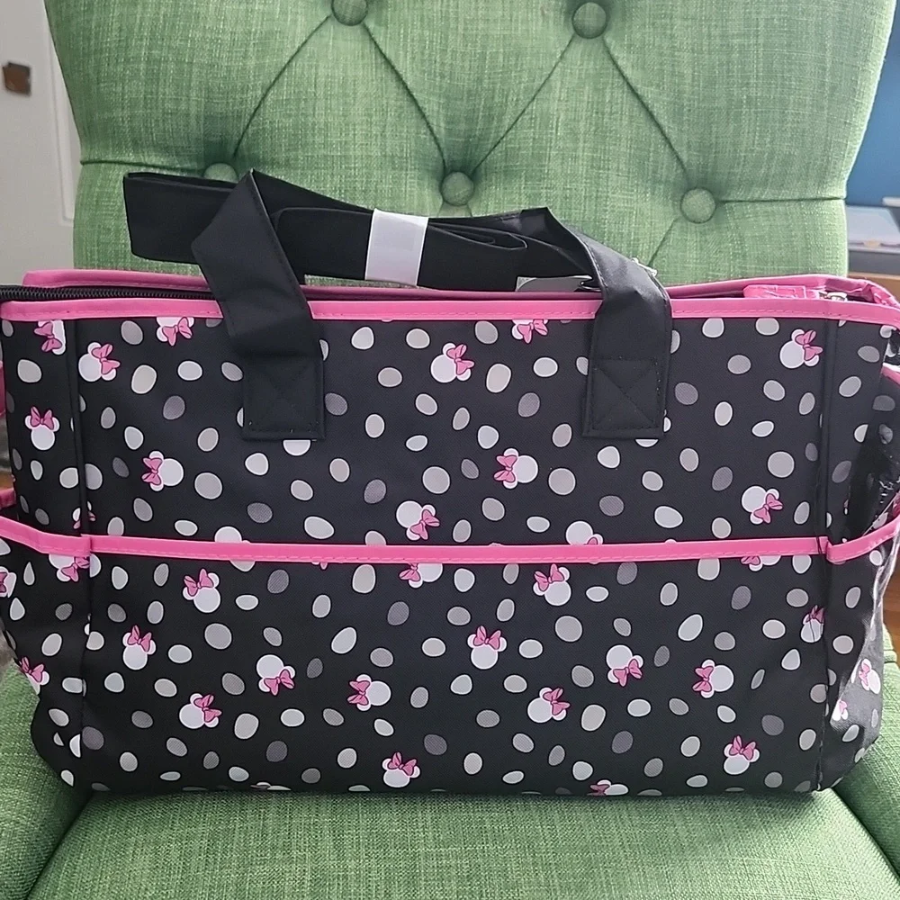 Disney Minnie Mouse Polka Dot Diaper Bag